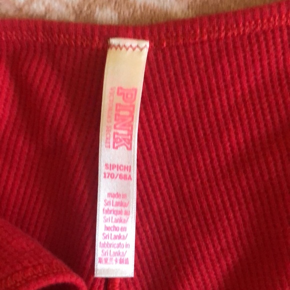NWOT Red Victoria’s Secret panties size small - Picture 3 of 3
